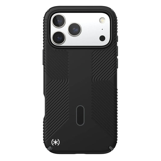 Speck Presidio2 Pro MagSafe case for iPhone 17 Pro - Black/Slate Grey
