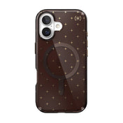 Speck Presidio LUX MagSafe case for iPhone 17 - Luxury Shade/Gold Stars