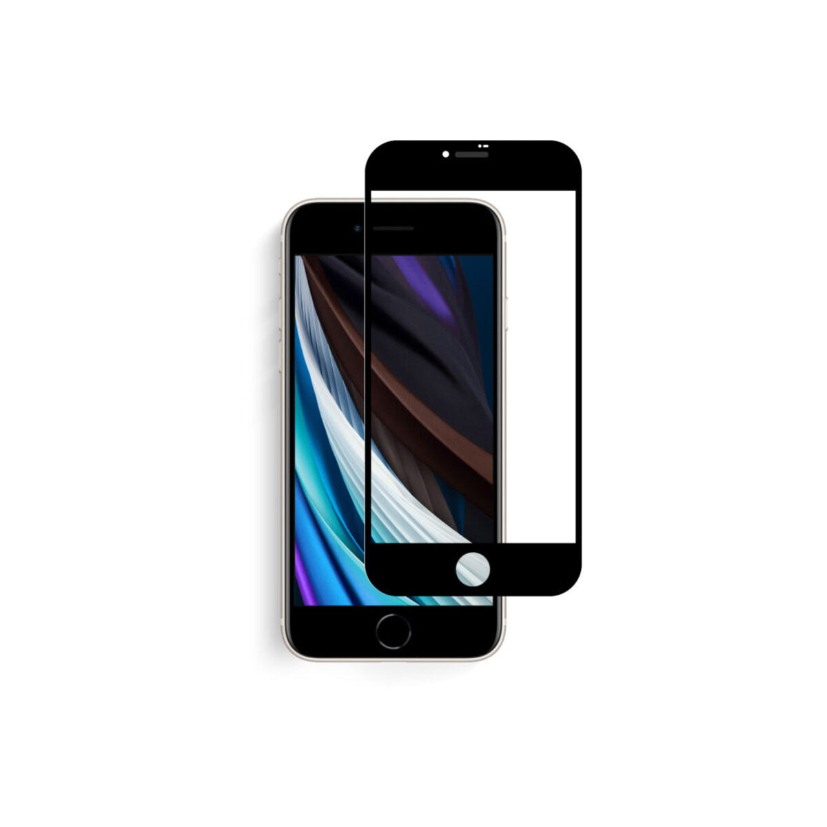 Mobile Origin – Kijelzővédő üveg (2 darab) - applikátorral - iPhone 8 / 7 / SE (2020-2022) - iSTYLE HU