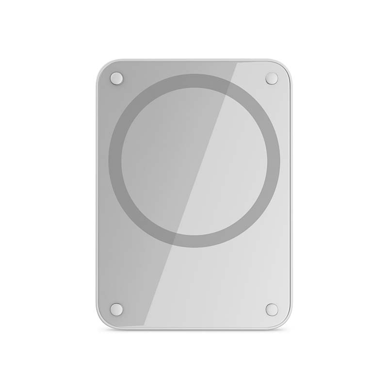 iStyle 4200mAh Magnetic Wireless Power Bank MagSafe compatible - light grey - iSTYLE HU