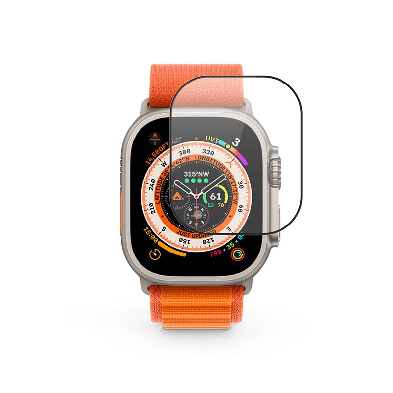 ISTYLE – Edge To Edge Apple Watch Ultra kjelzővédő üvegfólia - 49mm - iSTYLE HU