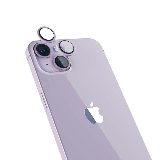 ISTYLE – iPhone 14 / iPhone 14 Plus Aluminium kamera lencsevédő - lila - iSTYLE HU