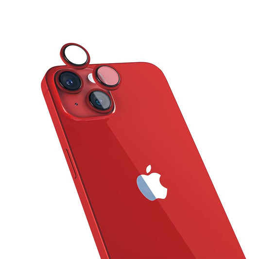 ISTYLE – iPhone 14 / iPhone 14 Plus Aluminium kamera lencsevédő - RED - iSTYLE HU