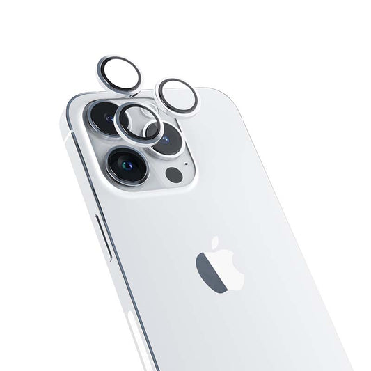 ISTYLE – iPhone 14 Pro / iPhone 14 Pro Max Aluminium kamera lencsevédő - ezüst - iSTYLE HU