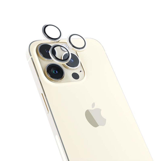 ISTYLE – iPhone 14 Pro / iPhone 14 Pro Max Aluminium kamera lencsevédő - arany - iSTYLE HU