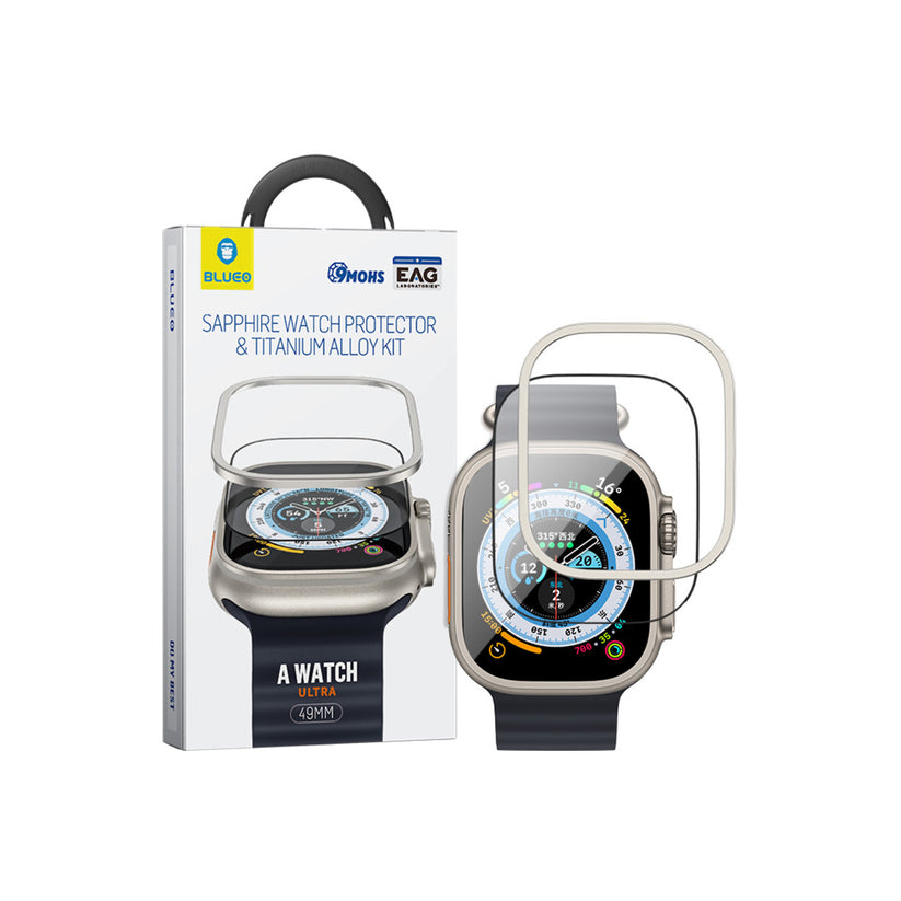Blueo – Sapphire & Titanium üvegfólia - Apple Watch Ultra - iSTYLE HU