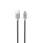 iSTYLE – Fonott Lightning kábel 1,8 m - asztroszürke - iSTYLE HU