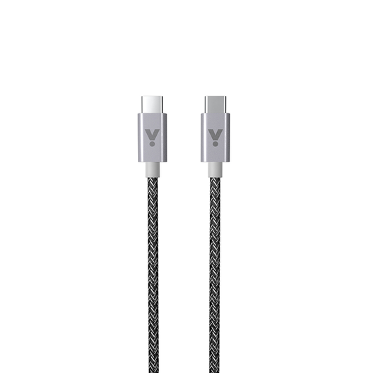 iSTYLE – Fonott USB-C kábel 1,8 m - asztroszürke - iSTYLE HU