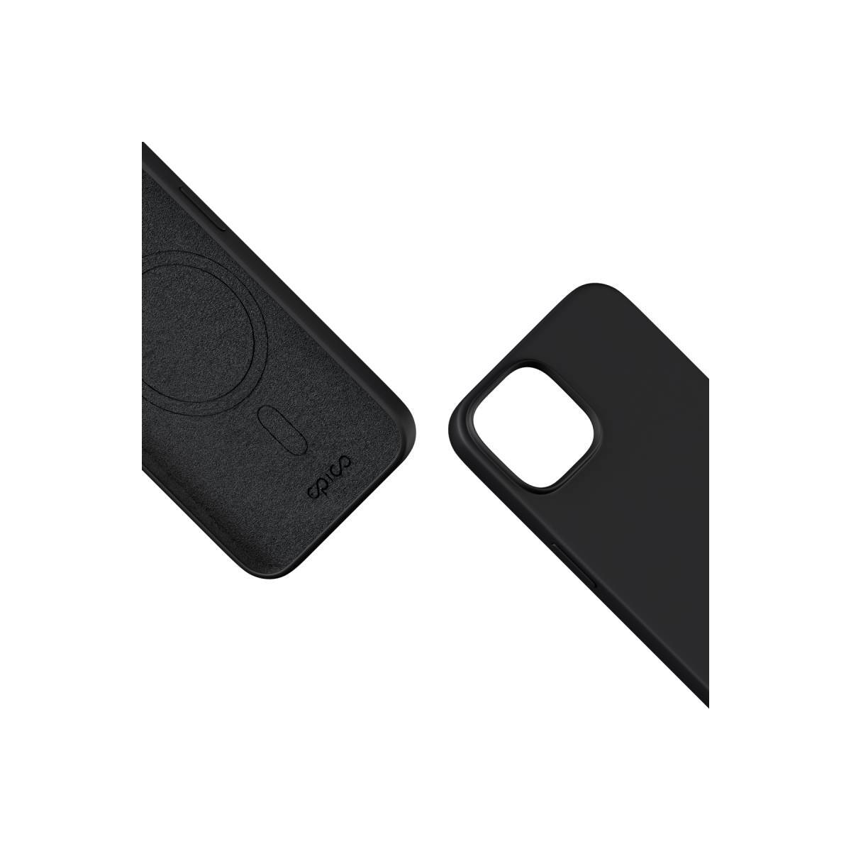 Epico – Mag+ iPhone 15 Plus szilikon tok - fekete - iSTYLE HU