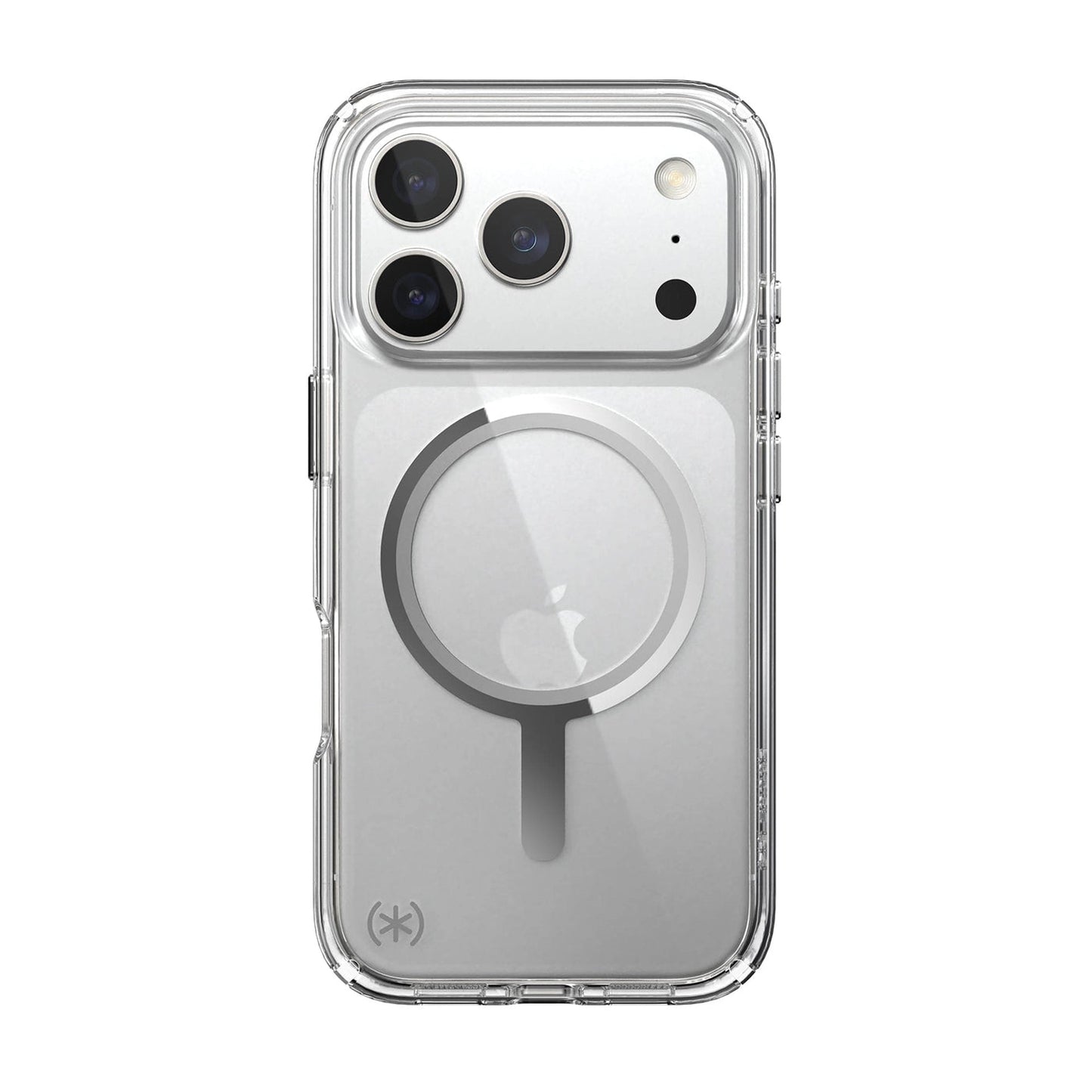 Speck Presidio Perfect Clear MagSafe case for iPhone 17 Pro - átlátszó