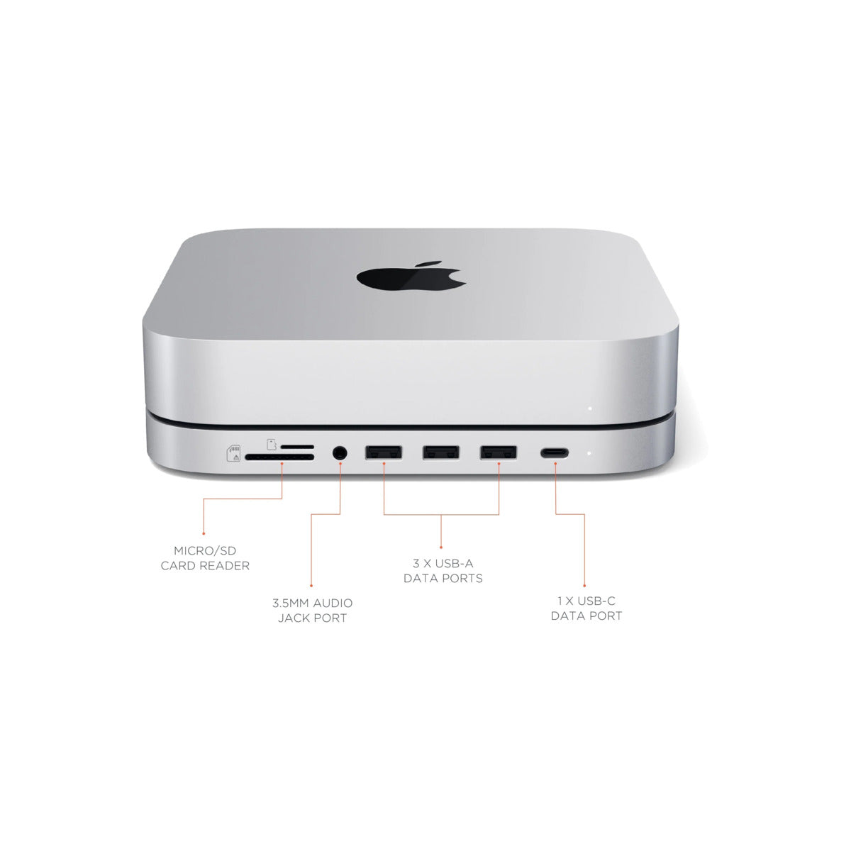Satechi – Mac mini és Mac Studio állvány és átalakító (külső NVMe SSD foglalttal) - iSTYLE HU