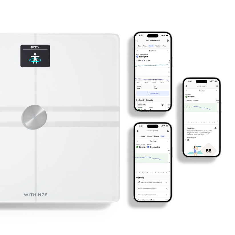 Withings – Body Comp okosmérleg - Fehér - iSTYLE HU