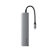 iStyle 6in1 Aluminium Hub 8K with USB-C connector - space gray - iSTYLE HU