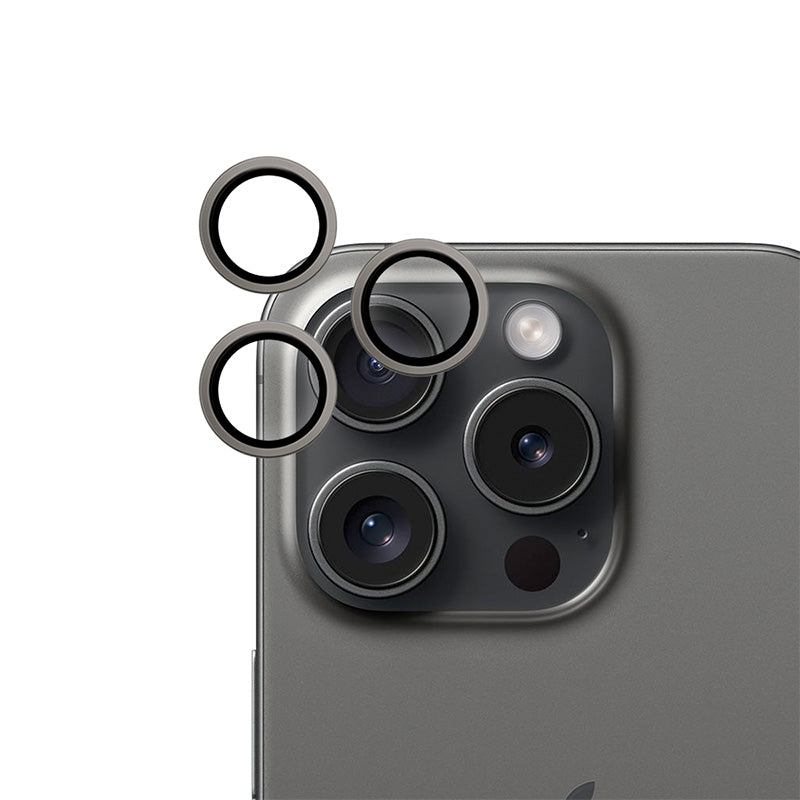 iSTYLE – Alumínium kamera lencsevédő iPhone 16 Pro/16 Pro Max-hoz - fekete - iSTYLE HU