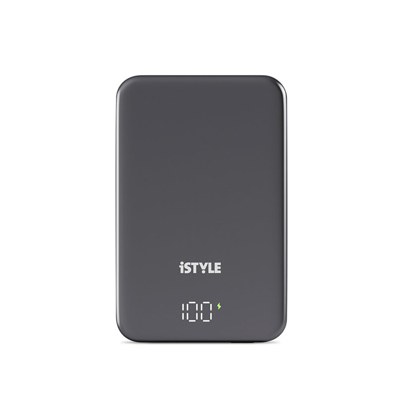 iSTYLE – Mag+ alumínium külső akkumulátor 10 000 mAh - asztroszürke - iSTYLE HU