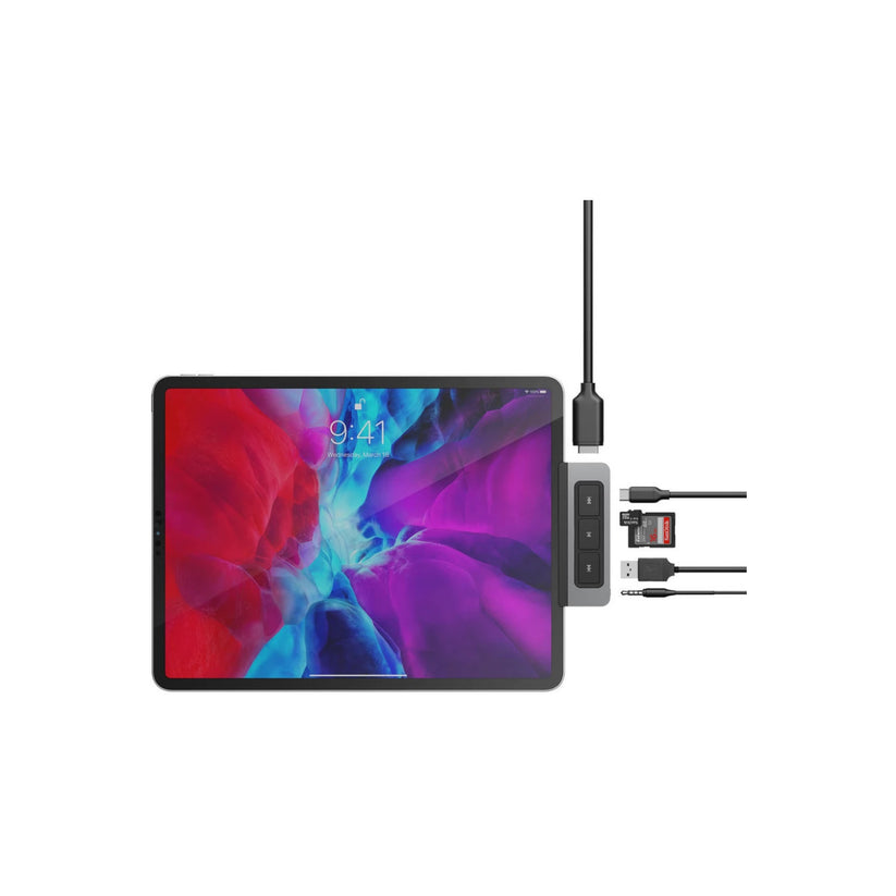 Hyper – HyperDrive Media 6 az 1-ben USB-C Hub iPad Pro/Air-hez - iSTYLE HU