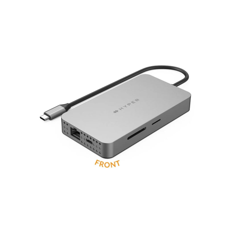 Hyper – USB-C (Duel HDMI) Adapter+PD over USB (M1) - iSTYLE HU