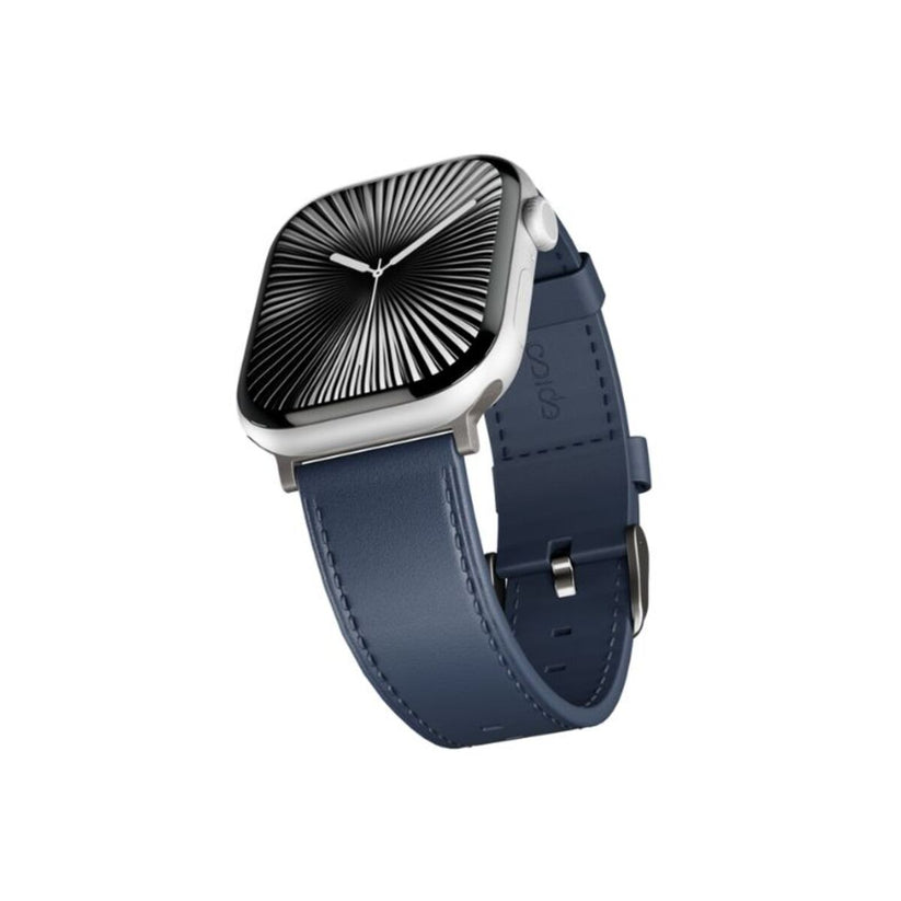 Epico – Apple Watch Bőr szíj (38/40/41/42mm) - kék - iSTYLE HU