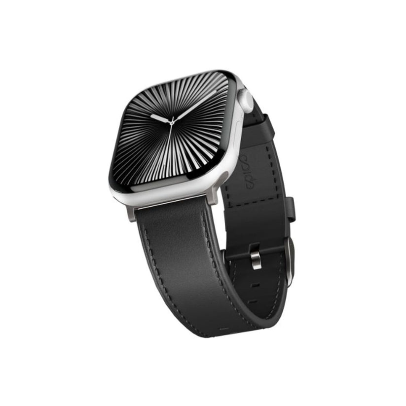 Epico – Apple Watch Bőr szíj (42/44/45/46/49mm) - fekete - iSTYLE HU