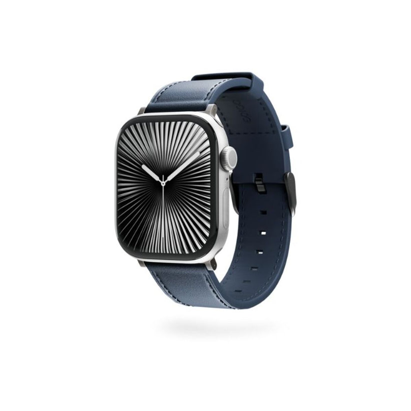 Epico – Apple Watch Bőr szíj (42/44/45/46/49mm) - kék - iSTYLE HU