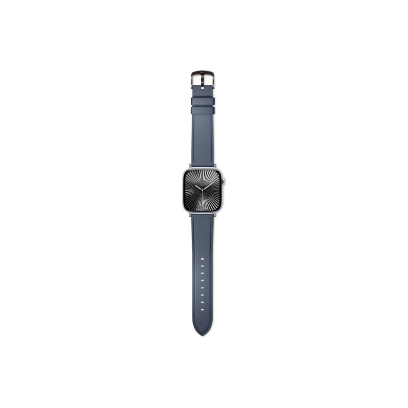 Epico – Apple Watch Bőr szíj (42/44/45/46/49mm) - kék - iSTYLE HU