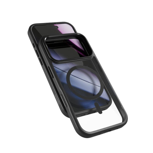 Epico – Hero Pro Mag\+ tok iPhone 17 Pro Max Qi2 és MagSafe kompatibilis – átlátszó with fekete - iSTYLE HU