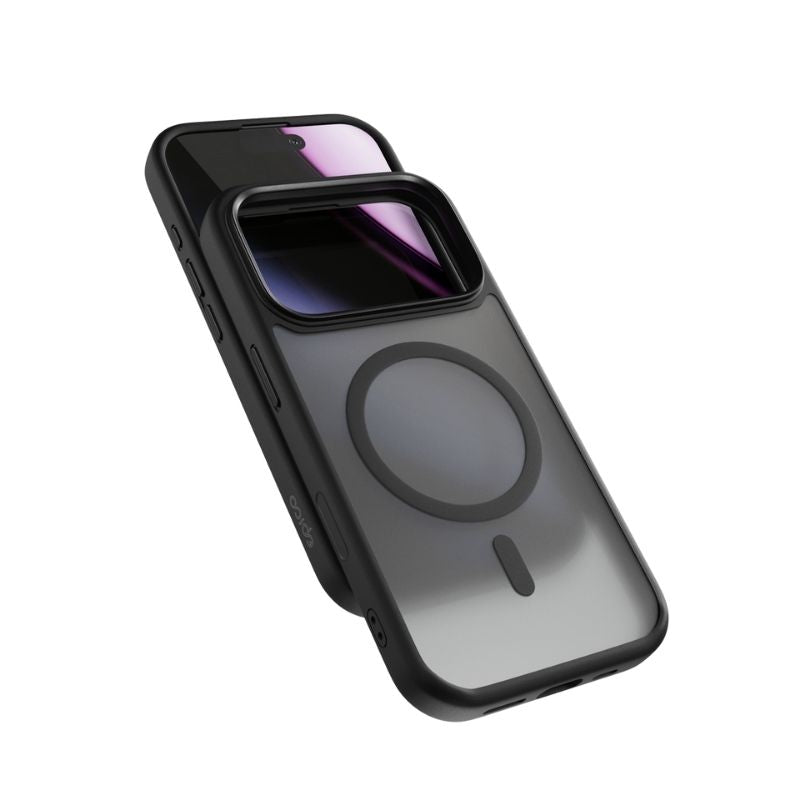 Epico – HeroMatte Pro Mag\+ tok iPhone 17 Pro Qi2 és MagSafe kompatibilis – fekete - iSTYLE HU