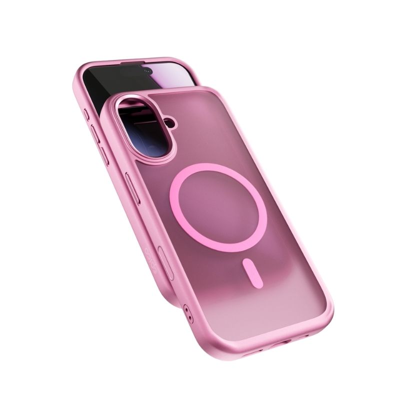 Epico – HeroMatte Pro Mag\+ tok iPhone 17 Qi2 és MagSafe kompatibilis – rózsaszín - iSTYLE HU