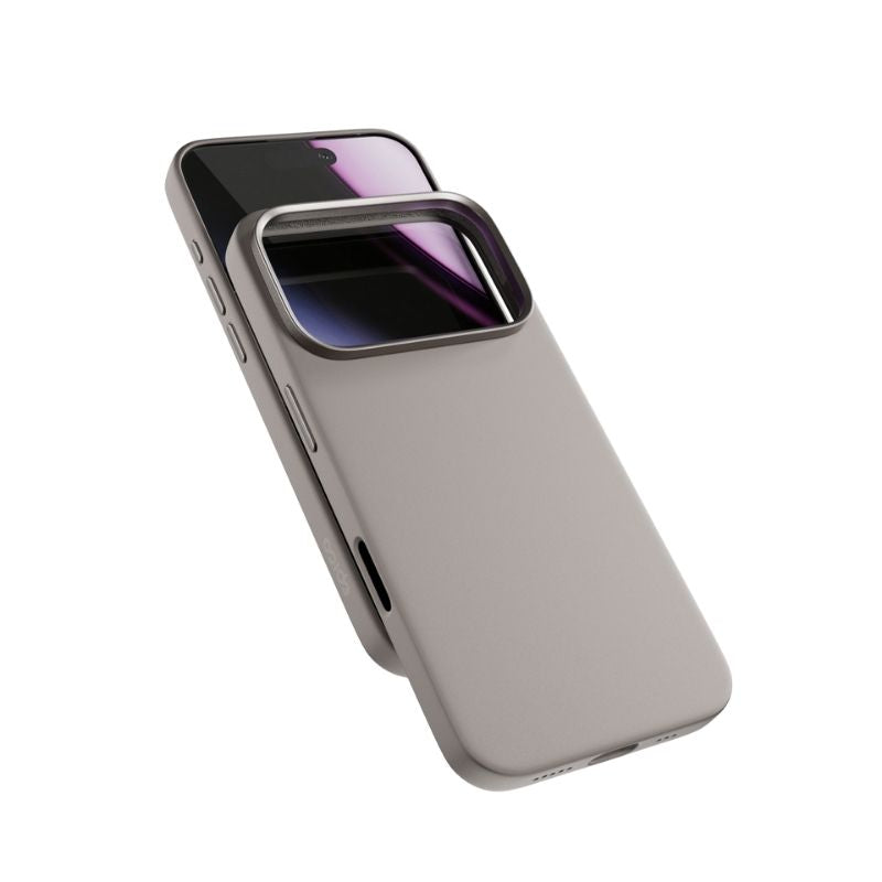 Epico – Silicone Pro Mag\+ tok iPhone 17 Pro Max Qi2 és MagSafe kompatibilis – titanium - iSTYLE HU