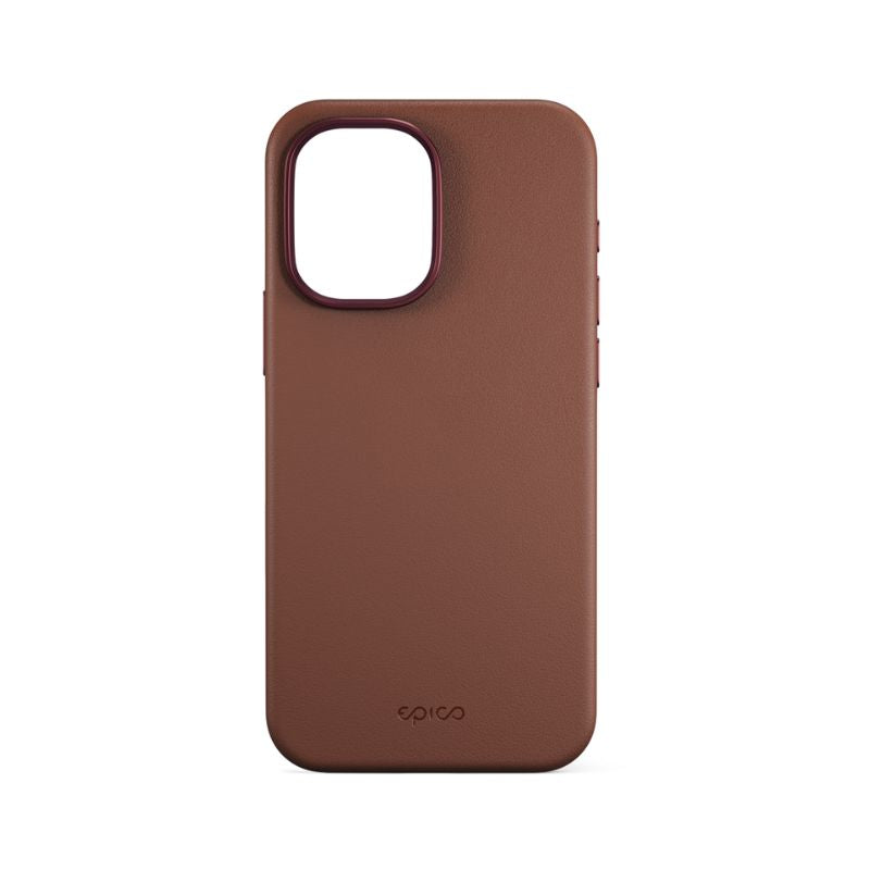 Epico – Leather Pro Mag\+ tok iPhone 17 Qi2 és MagSafe kompatibilis – brown - iSTYLE HU