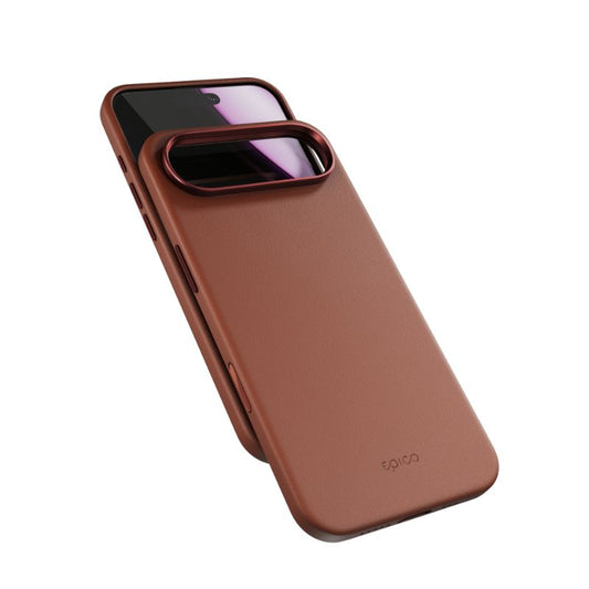 Epico – Leather Pro Mag\+ tok iPhone Air Qi2 és MagSafe kompatibilis – brown - iSTYLE HU