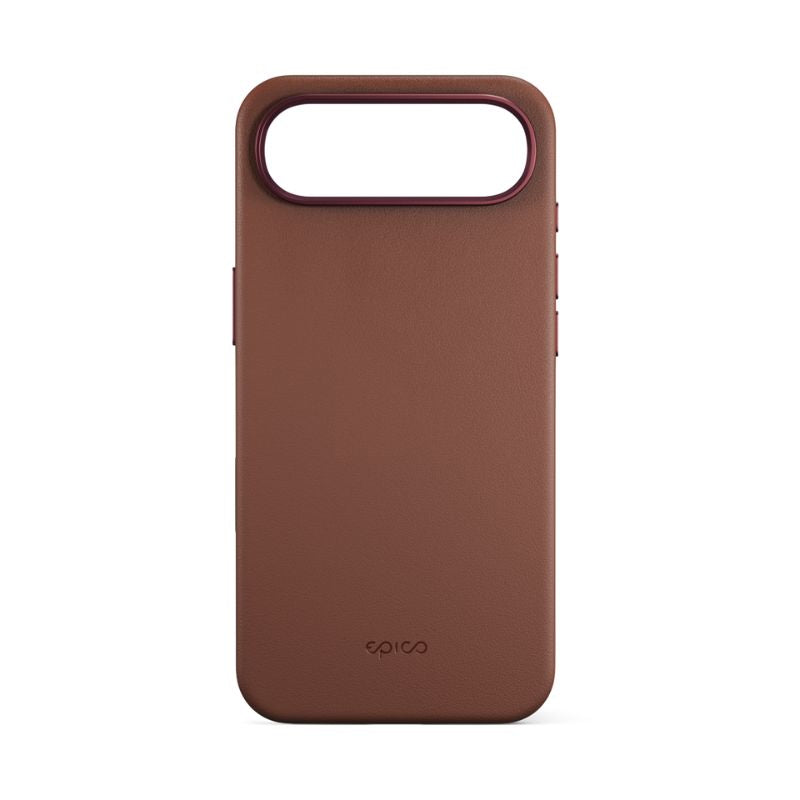 Epico – Leather Pro Mag\+ tok iPhone Air Qi2 és MagSafe kompatibilis – brown - iSTYLE HU