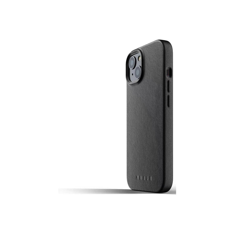 Mujjo – iPhone 13 bőr tok - fekete - iSTYLE HU
