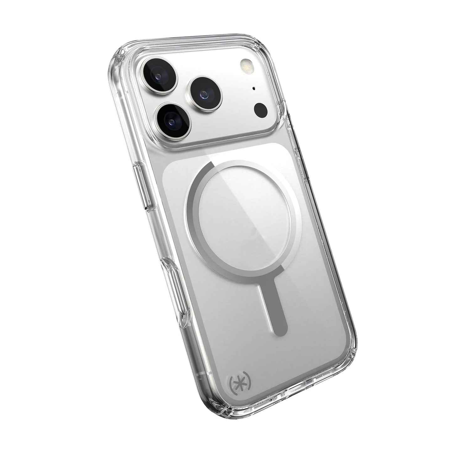 Speck Presidio Perfect Clear MagSafe case for iPhone 17 Pro - átlátszó