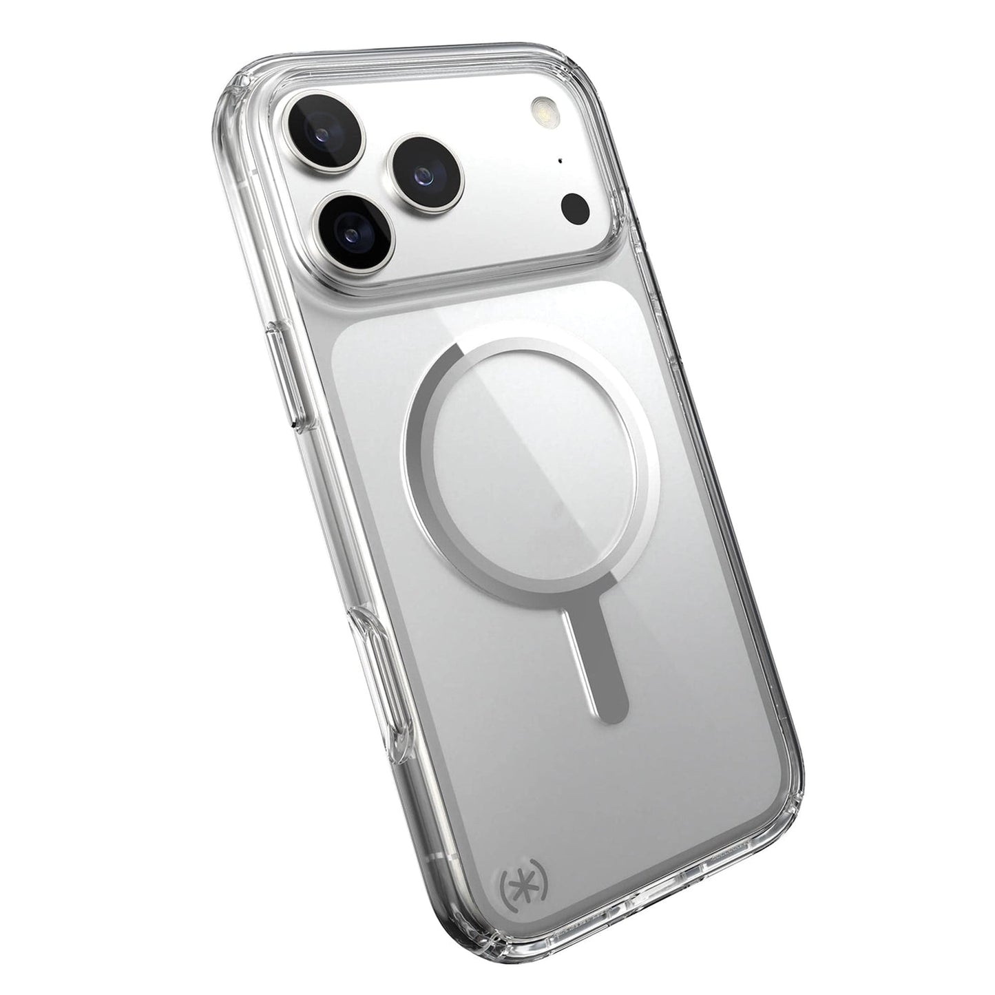 Speck Presidio Perfect Clear MagSafe case for iPhone 17 Pro Max - átlátszó