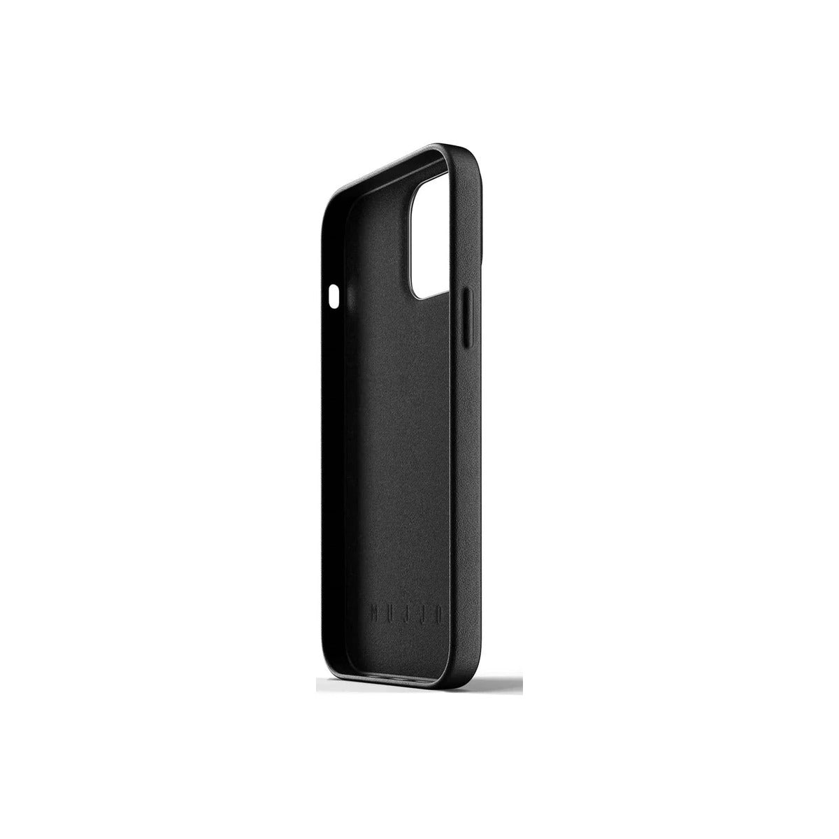 Mujjo – iPhone 13 Pro Max bőr tok - fekete - iSTYLE HU