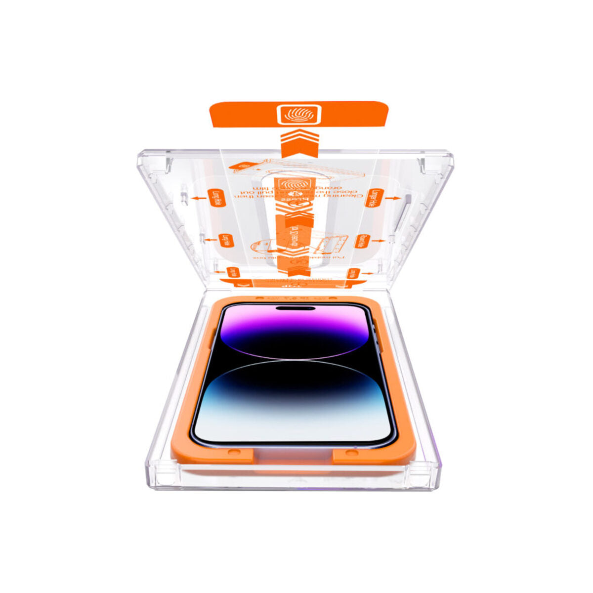 Mobile Origin – Kijelzővédő üveg (2 darab) - applikátorral - iPhone 14 Pro - iSTYLE HU