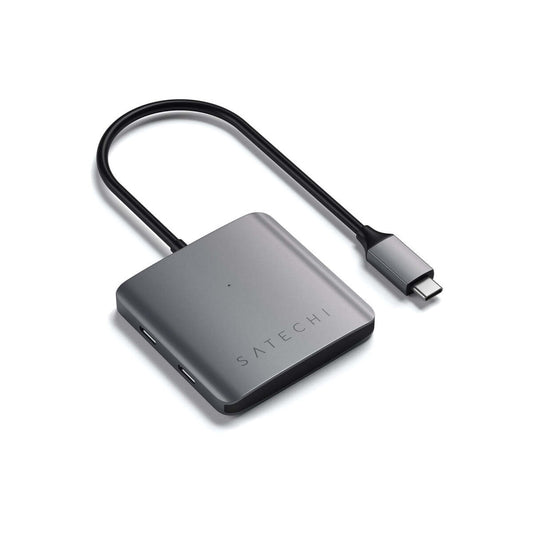 Satechi – 4 USB-C portos Hub - asztroszürke - iSTYLE HU