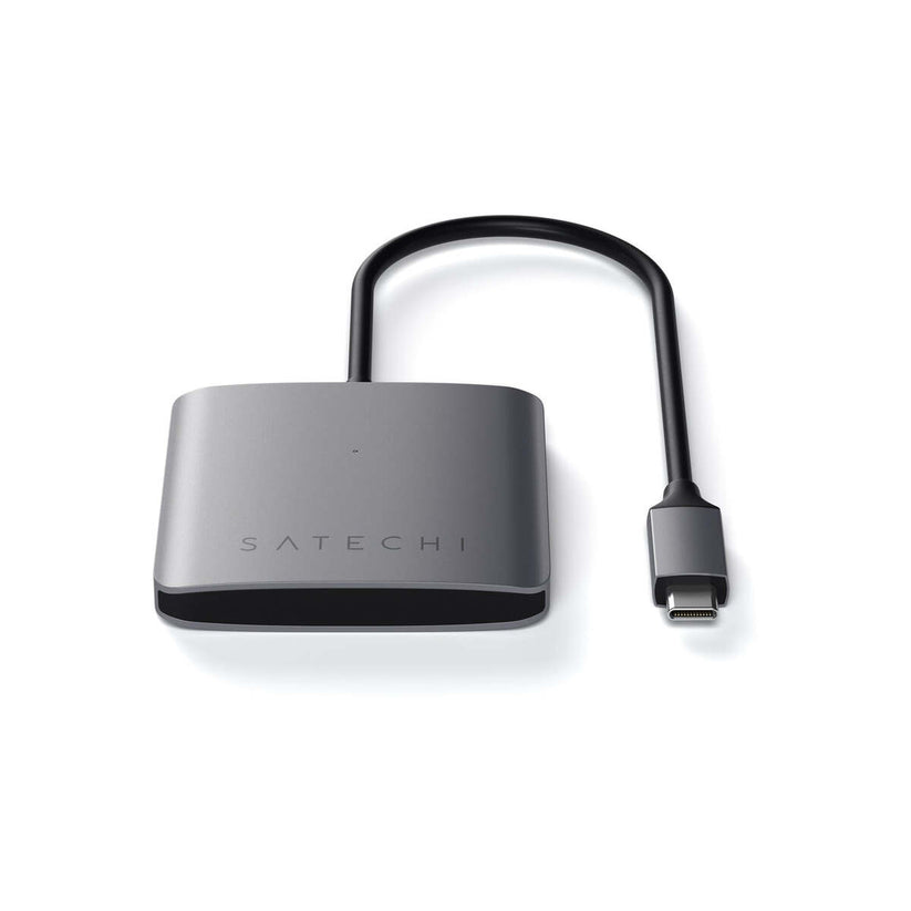 Satechi – 4 USB-C portos Hub - asztroszürke - iSTYLE HU