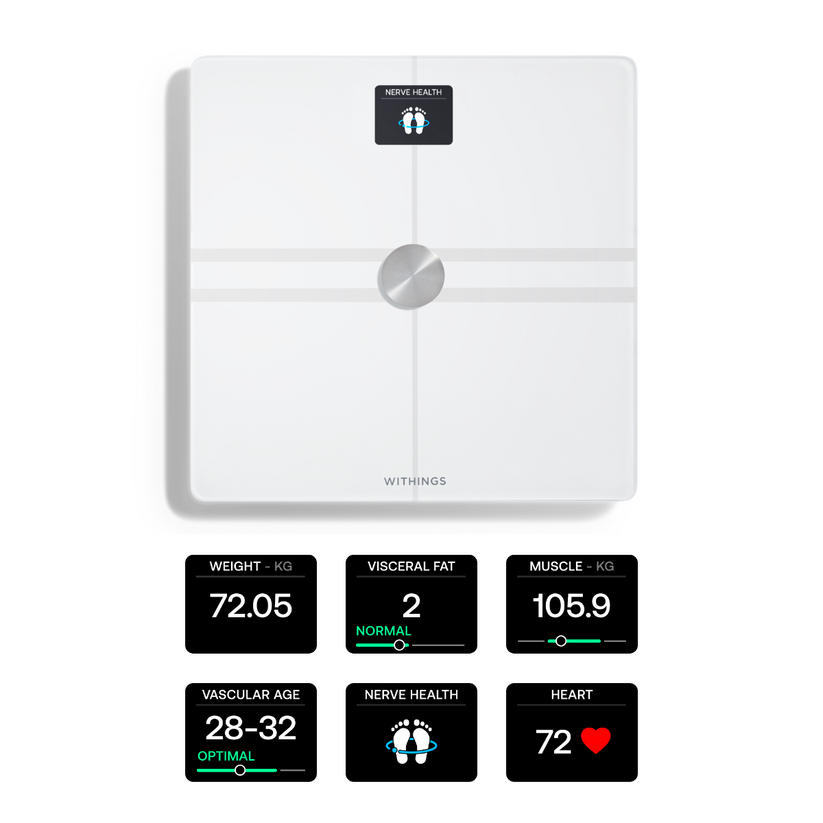 Withings – Body Comp okosmérleg - Fehér - iSTYLE HU