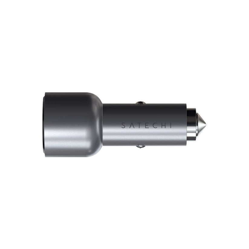 Satechi – 40W Dual USB-C szivargyújtós töltő - ezüst - iSTYLE HU