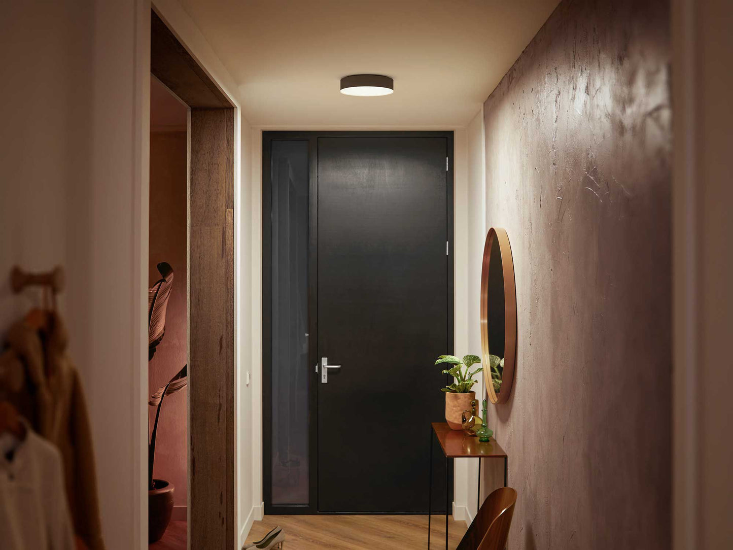 Enrave S Hue ceiling lamp black