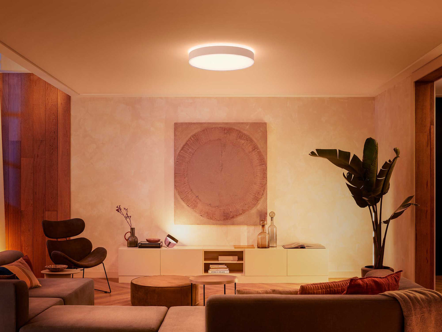 Enrave XL Hue ceiling lamp white