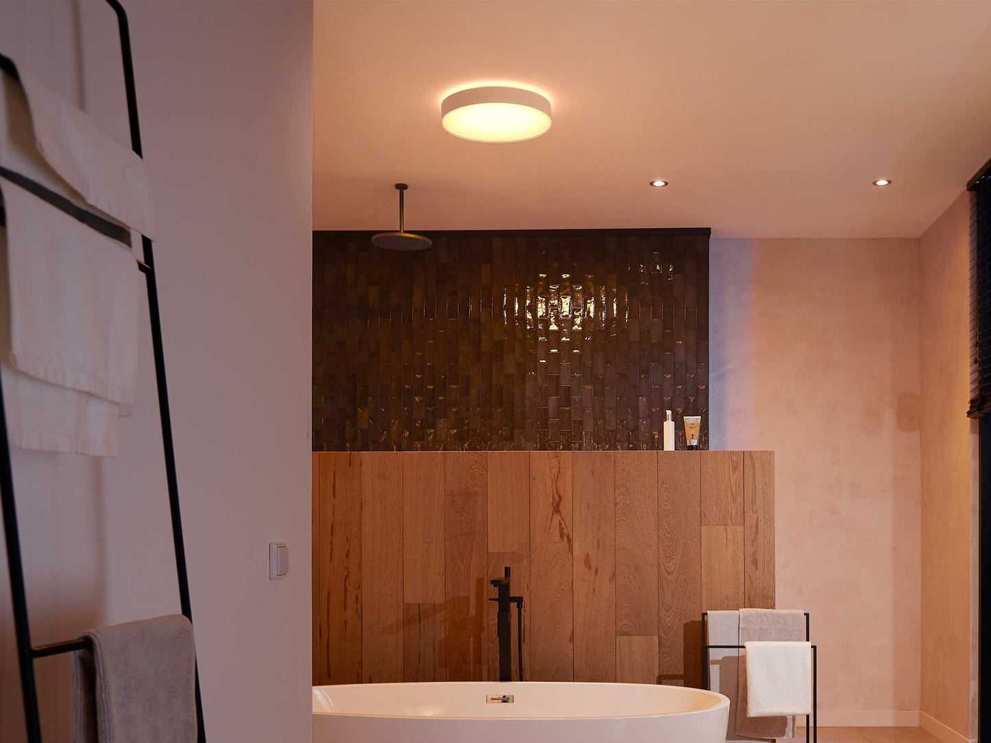 Devere L Hue ceiling lamp white