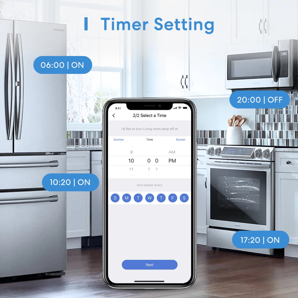 Meross Smart WiFi Switch kapcsoló fehér