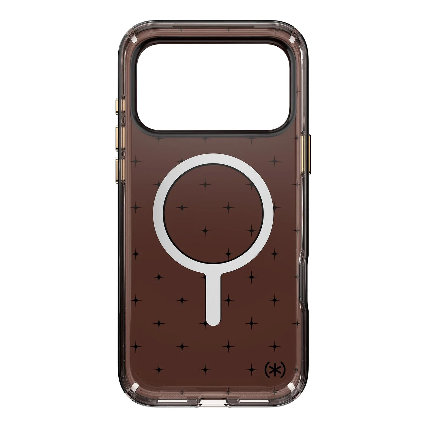 Speck Presidio LUX MagSafe case for iPhone 17 Pro - Luxury Shade/Gold Stars