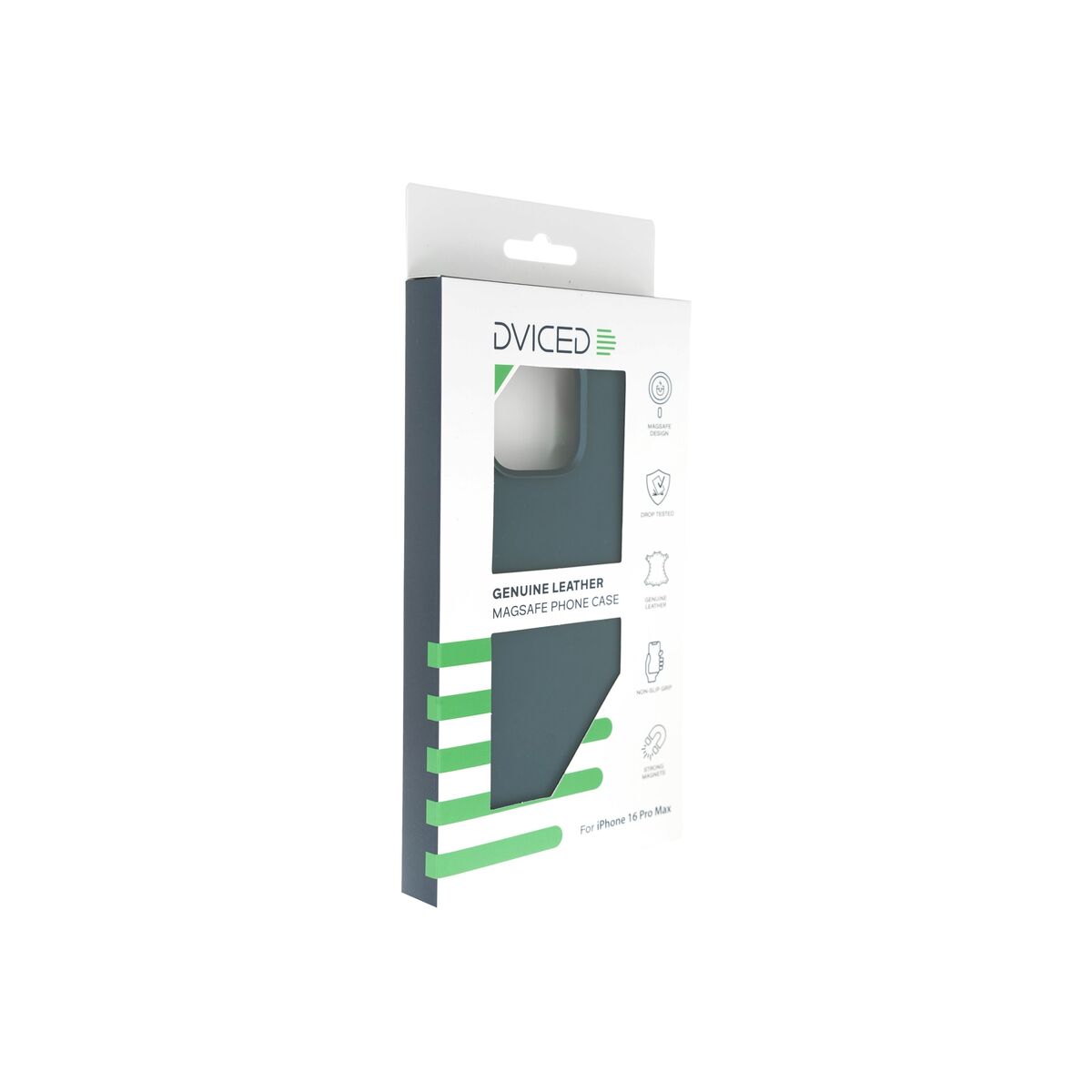 Dviced – MagSafe iPhone 16 Pro Max bőr tok - kék - iSTYLE HU