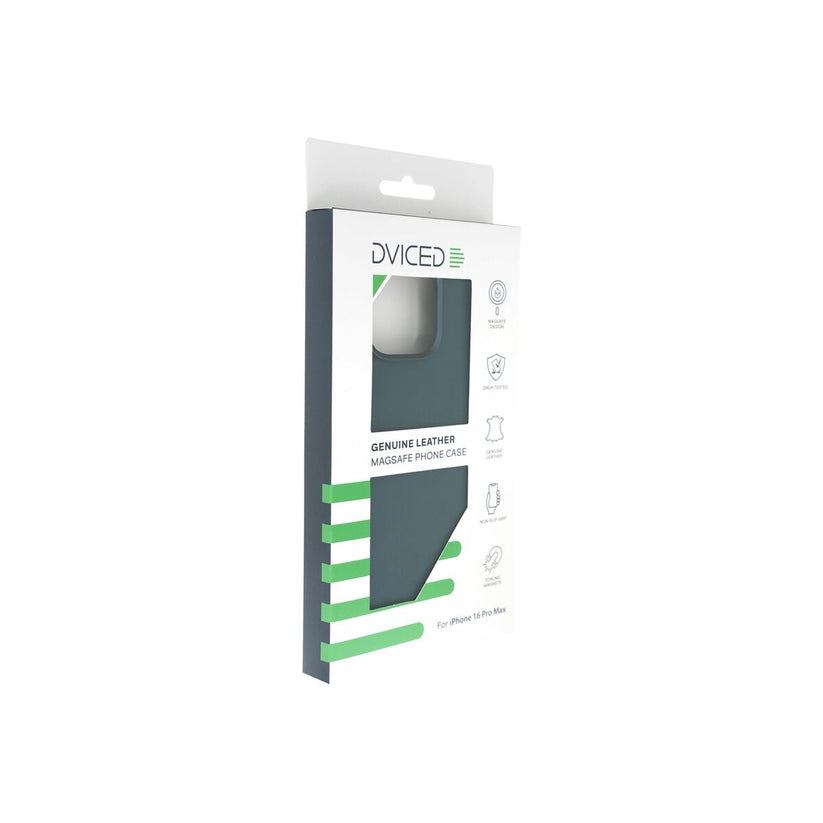 Dviced – MagSafe iPhone 16 Pro Max bőr tok - kék - iSTYLE HU