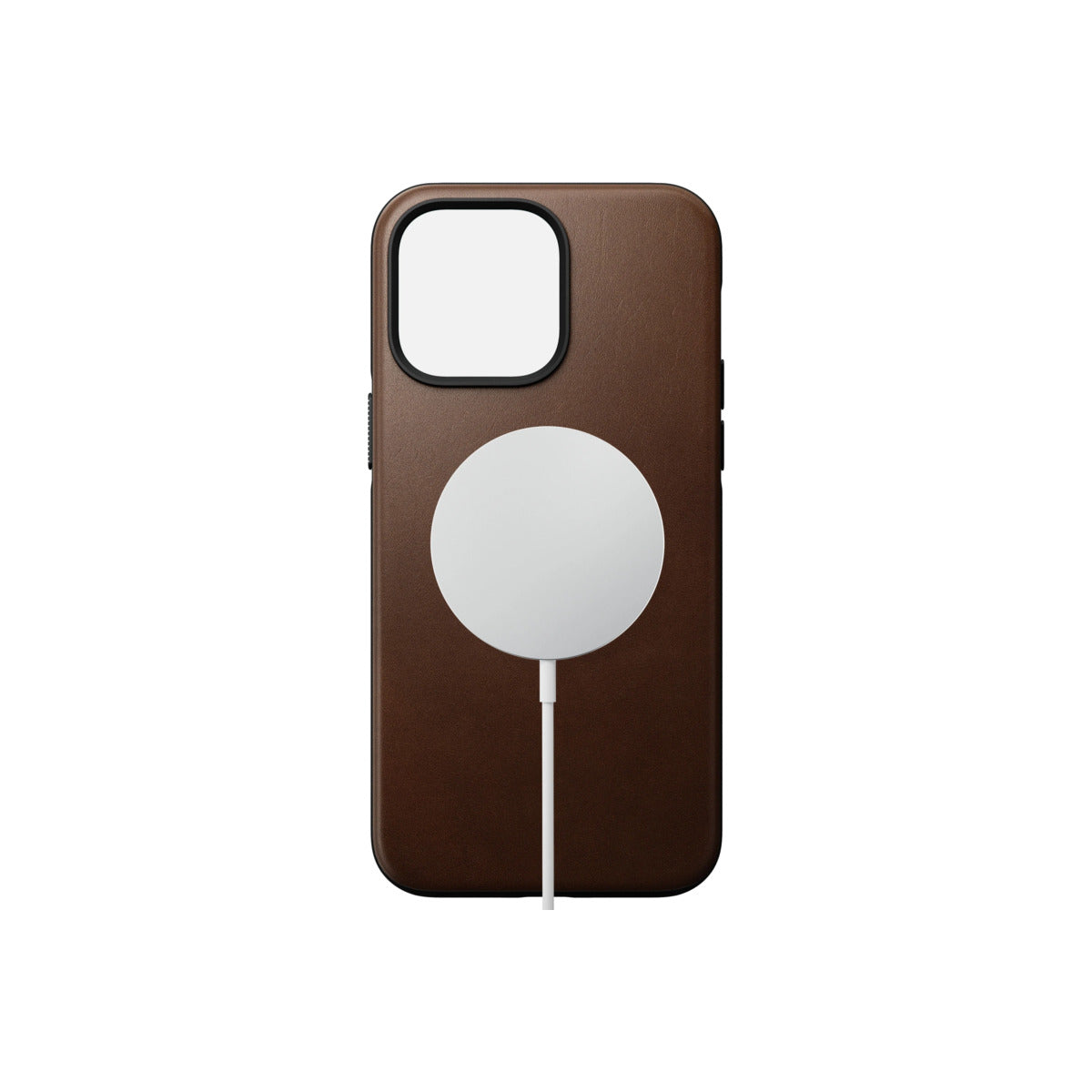 Nomad – Modern Leather Bőrtok iPhone 14 Plus, MagSafe - barna - iSTYLE HU