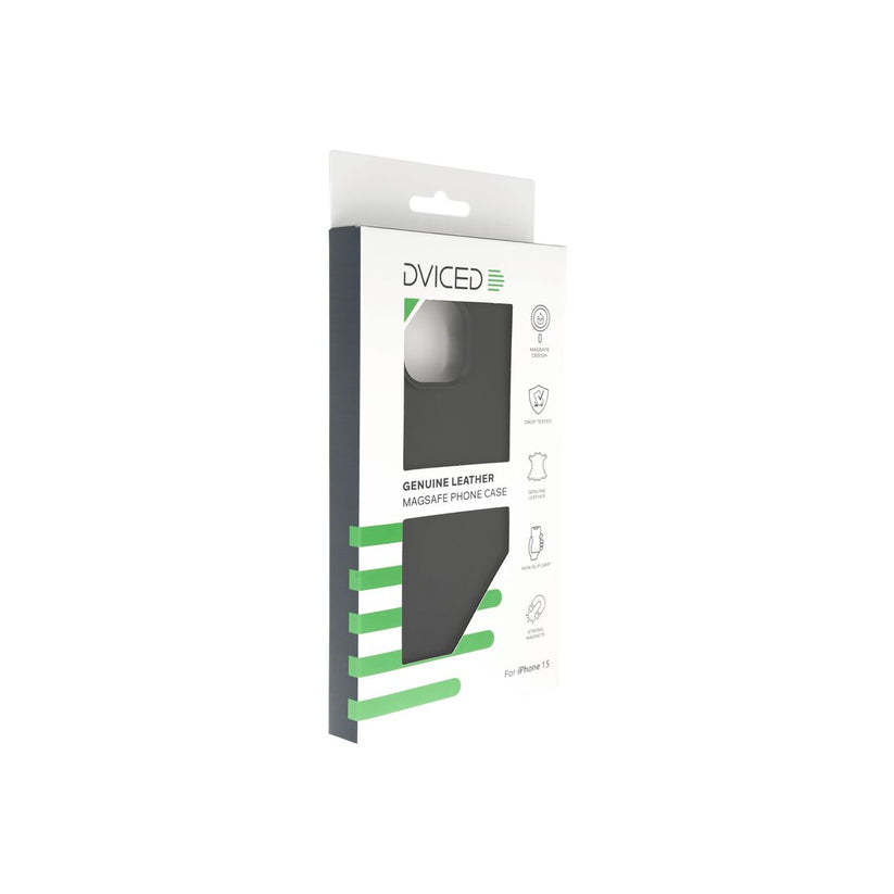 Dviced – MagSafe iPhone 15 bőr tok - fekete - iSTYLE HU